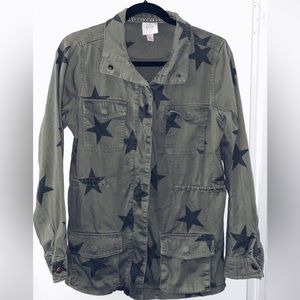 Knox Rose Target Army Green Star Jacket